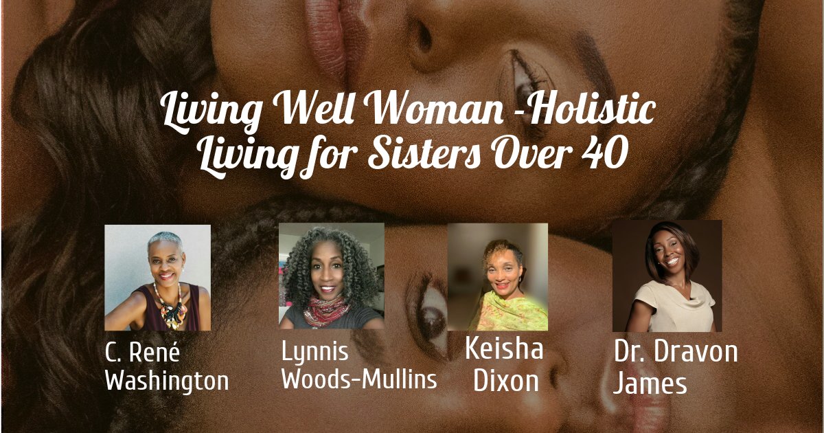 living well woman show banner